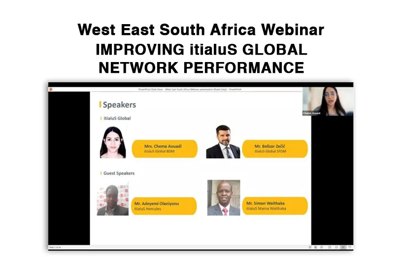 West East South Africa Webinar: IMPROVING itialuS GLOBAL NETWORK PERFORMANCE